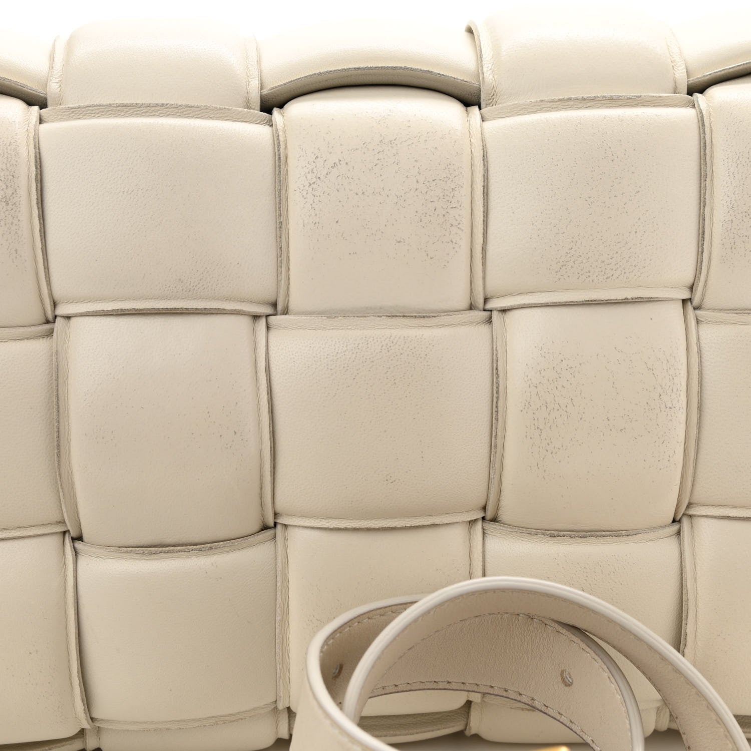 Bottega Veneta Nappa Maxi Intreccio Padded Cassette Crossbody Bag Plaster 10 of 10