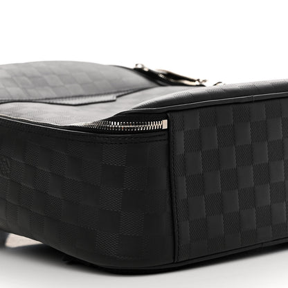 Louis Vuitton Damier Infini Michael Backpack Black 10 of 12