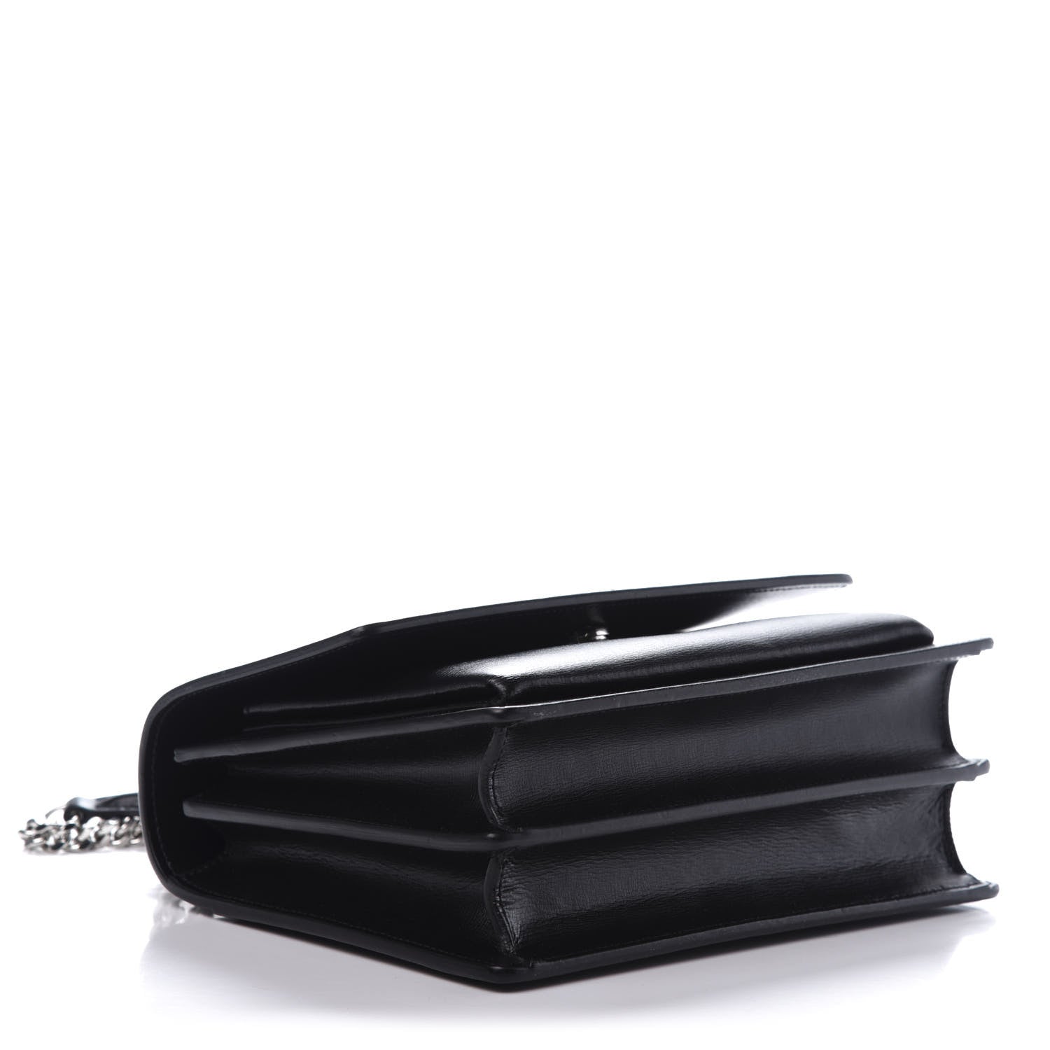 Saint Laurent Calfskin Medium Monogram Sunset Black 4 of 10