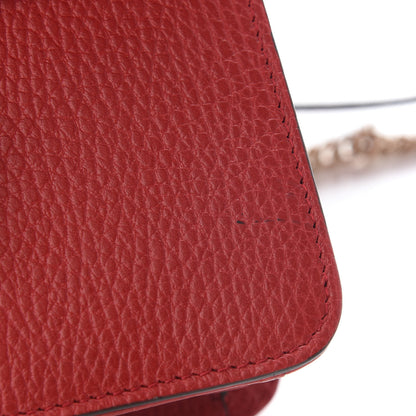 Gucci Dollar Calfskin Small Interlocking G Shoulder Bag Red 10 of 10