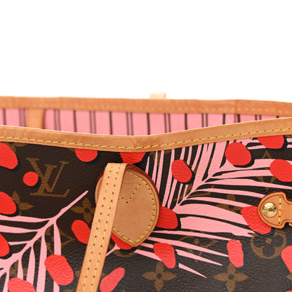 Louis Vuitton Monogram Jungle Dots Neo Neverfull MM Sugar Pink Poppy 14 of 16