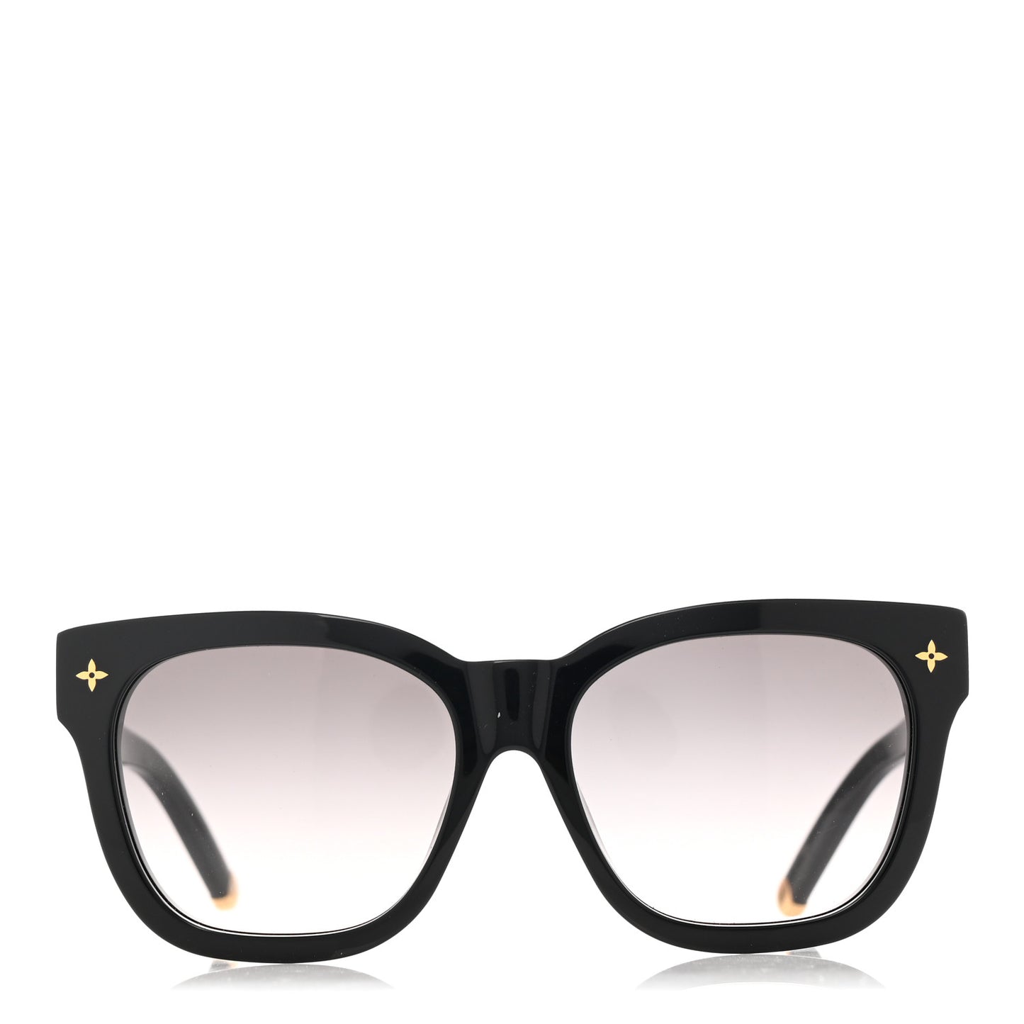 Acetate My Monogram Square Sunglasses Z1526E Black