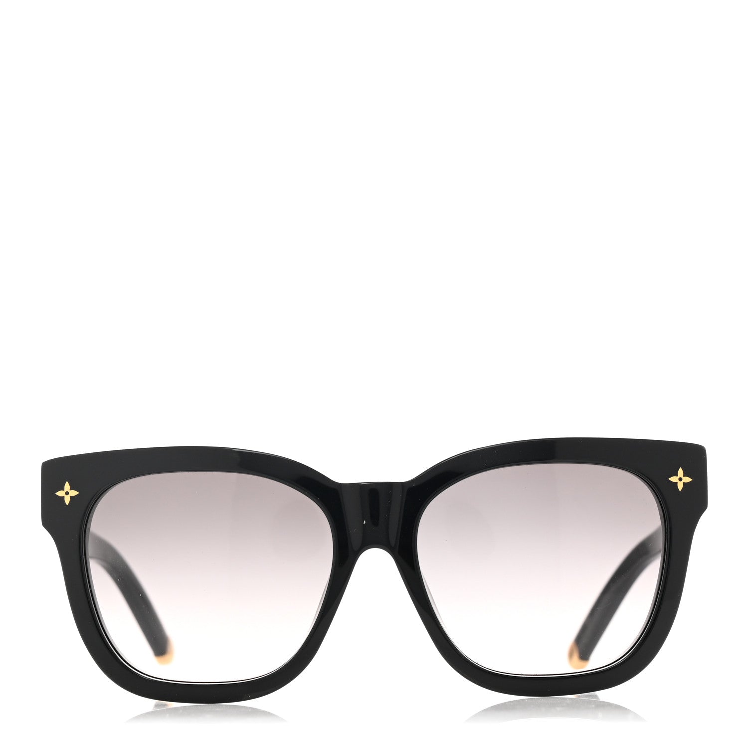 Louis Vuitton Acetate My Monogram Square Sunglasses Z1526E Black 2 of 8