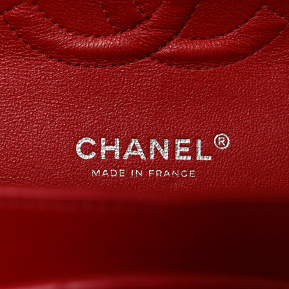 Chanel Lambskin Quilted Medium Double Flap Red 6 of 10