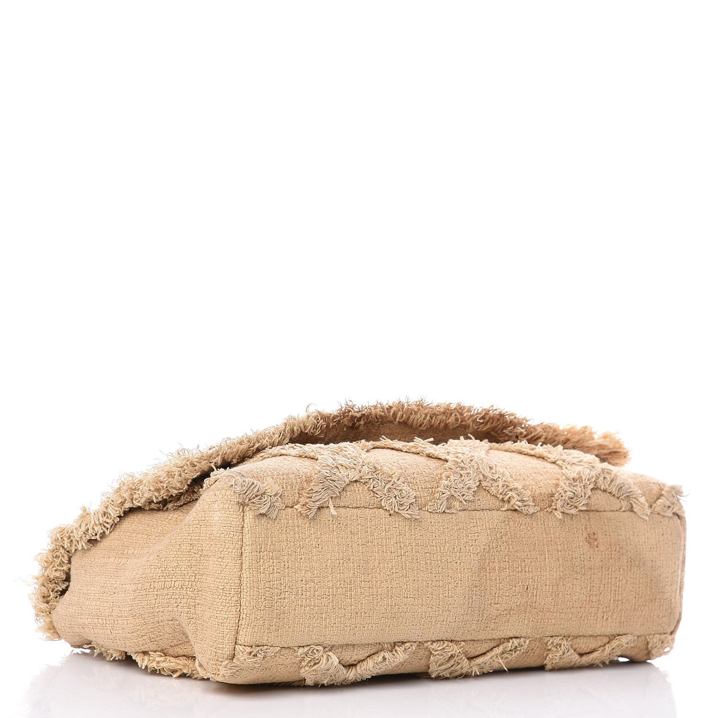 Tweed Nature Flap Dark Beige