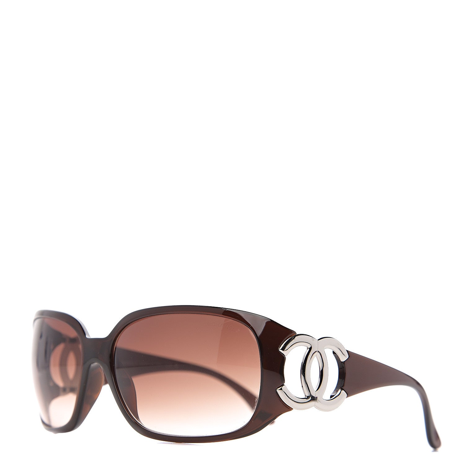 Chanel CC Sunglasses 6014 Brown 1 of 7