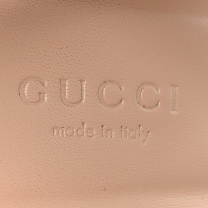 Gucci Lifford Calfskin GG Marmont Ankle Wrap 105mm Sandals 38.5 Vintage Bordeaux 8 of 9