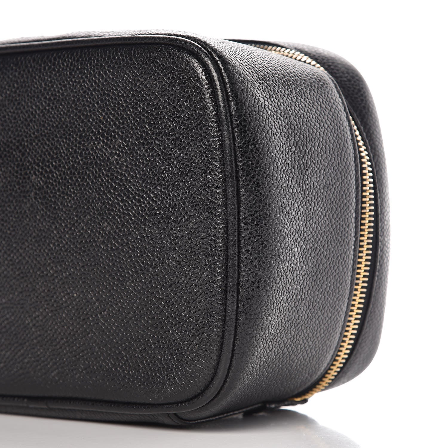 Chanel Caviar Vanity Cosmetic Case Black 14 of 16