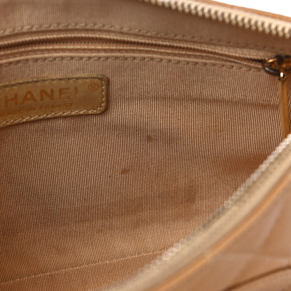 Chanel Caviar Quilted Timeless CC Shoulder Bag Beige 11 of 12