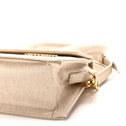 Jacquemus Linen Le Chiquito Moyen Light Greige 9 of 9