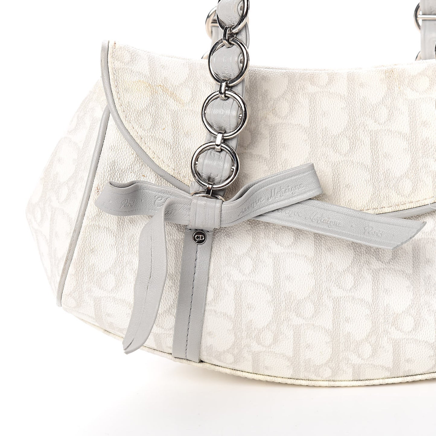 Monogram Romantique Trotter Bag Grey