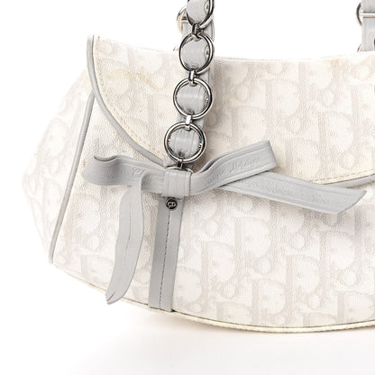 Christian Dior Monogram Romantique Trotter Bag Grey 11 of 12