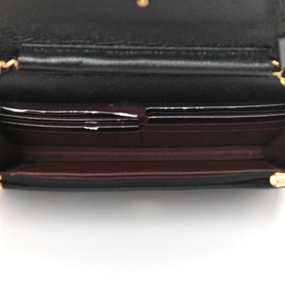 Chanel Caviar Quilted Wallet On Chain WOC Black 5 of 13