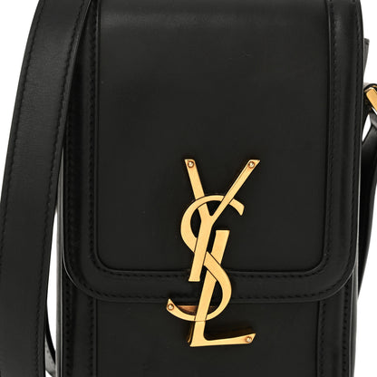 Saint Laurent Smooth Calfskin Mini Solferino Satchel Black 8 of 15