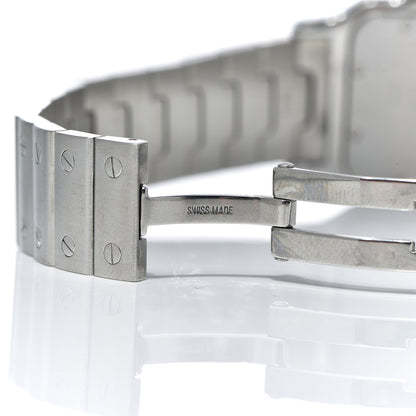 Cartier Stainless Steel 29mm Santos De Galbee Quartz Watch 6 of 10