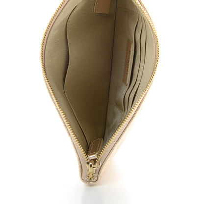 Chanel Metallic Lambskin Quilted Cosmetic Case Gold 5 of 7