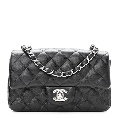 Chanel Caviar Quilted Mini Rectangular Flap Black 1 of 10