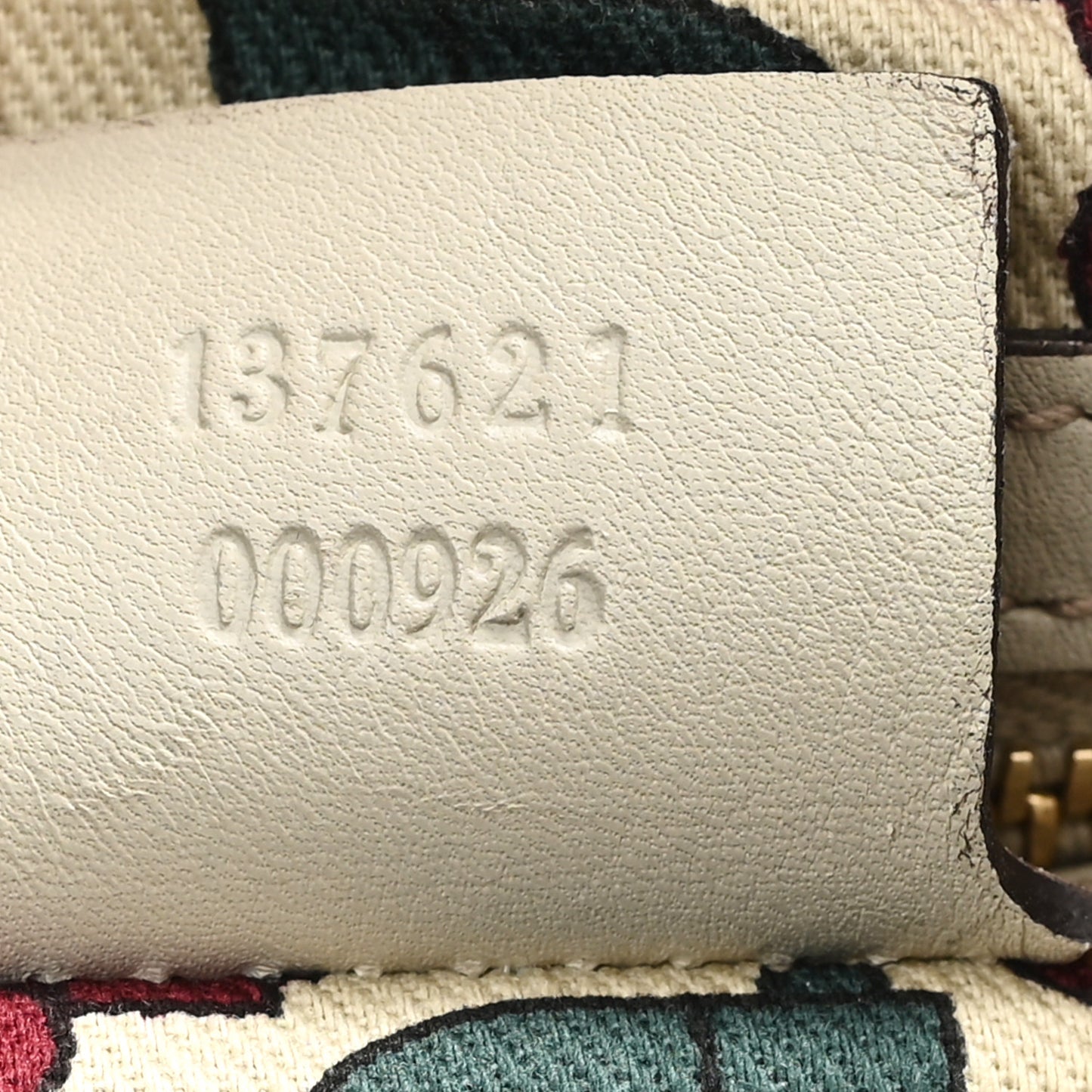 Guccissima Medium Pelham Shoulder Bag Off White