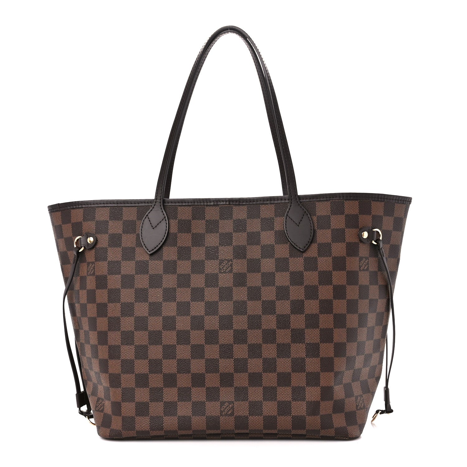 Louis Vuitton Damier Ebene Neo Neverfull MM Rose Ballerine 3 of 13