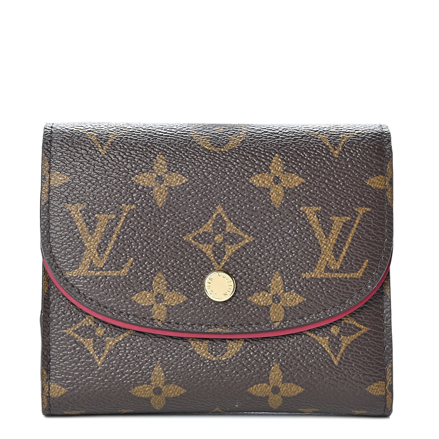 Louis Vuitton Monogram Ariane Compact Wallet Fuchsia 1 of 9