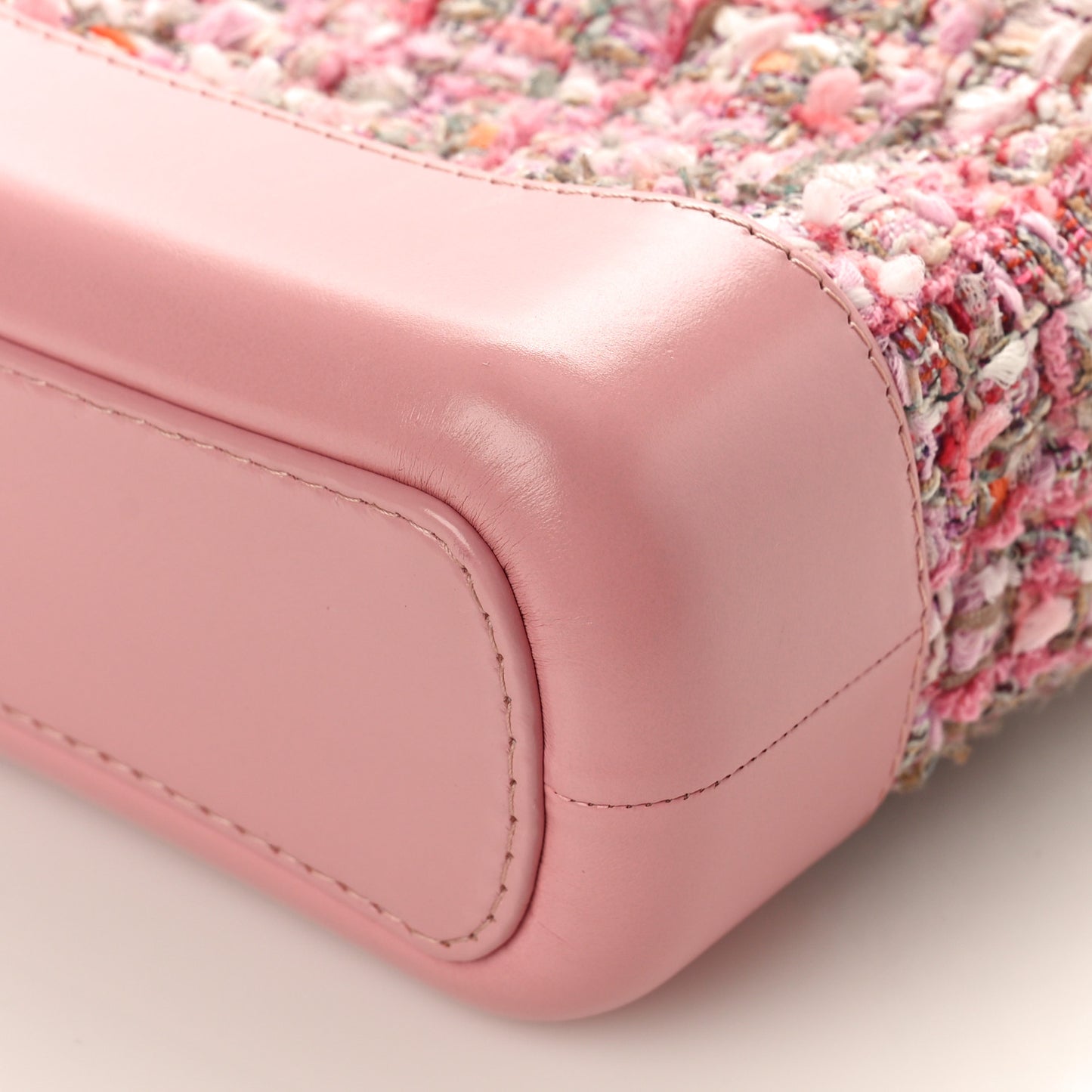 Tweed Calfskin Small Gabrielle Hobo Light Pink
