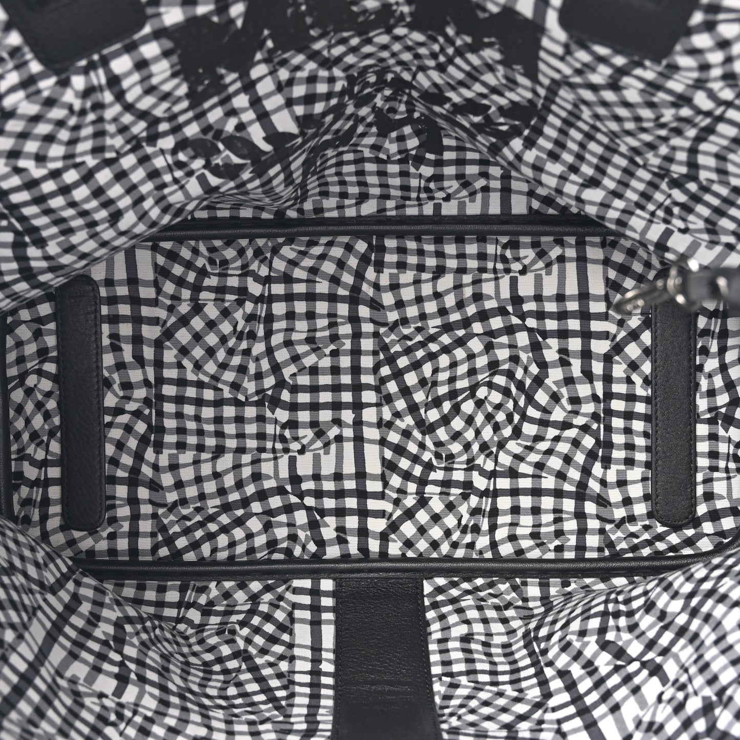 Visetos Medium Liz Reversible Shopper Tote Black