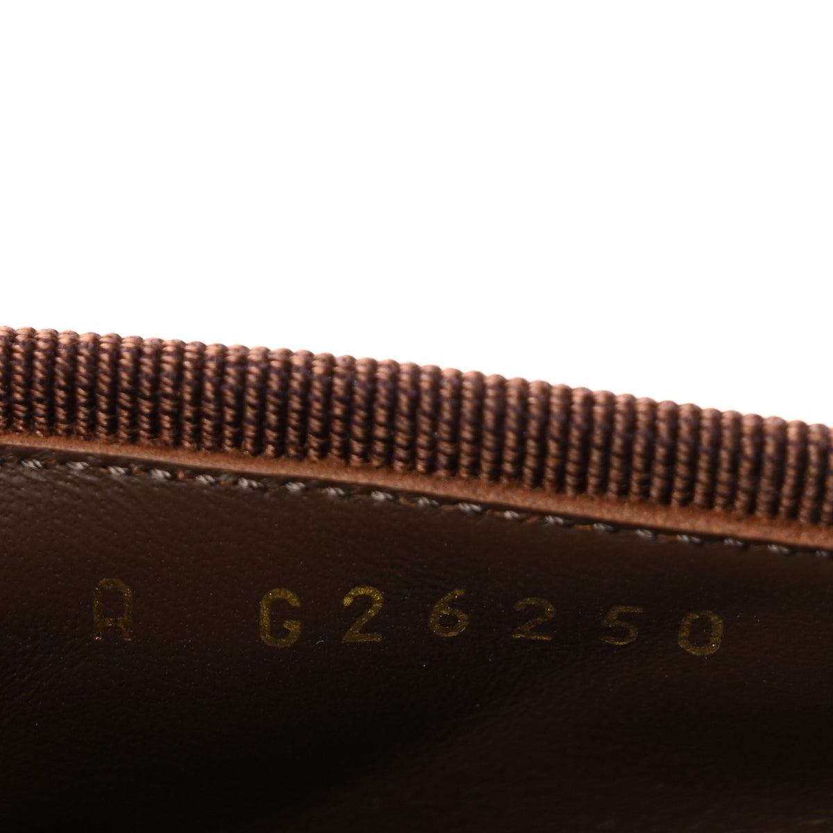 Lambskin Quilted CC Cap Toe Ballerina Flats 38.5 Dark Brown