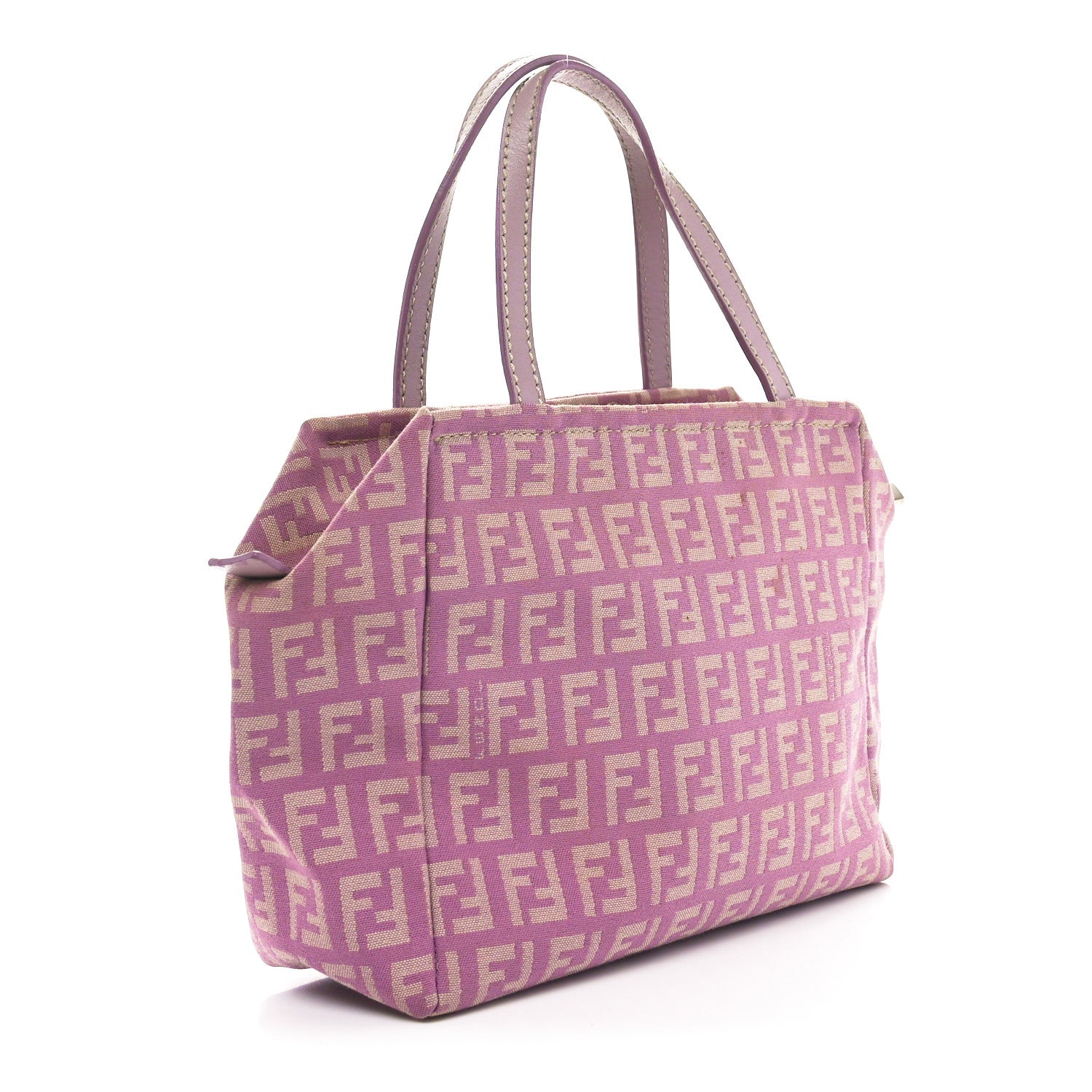 Fendi Zucchino Mini Tote Lilla 3 of 10