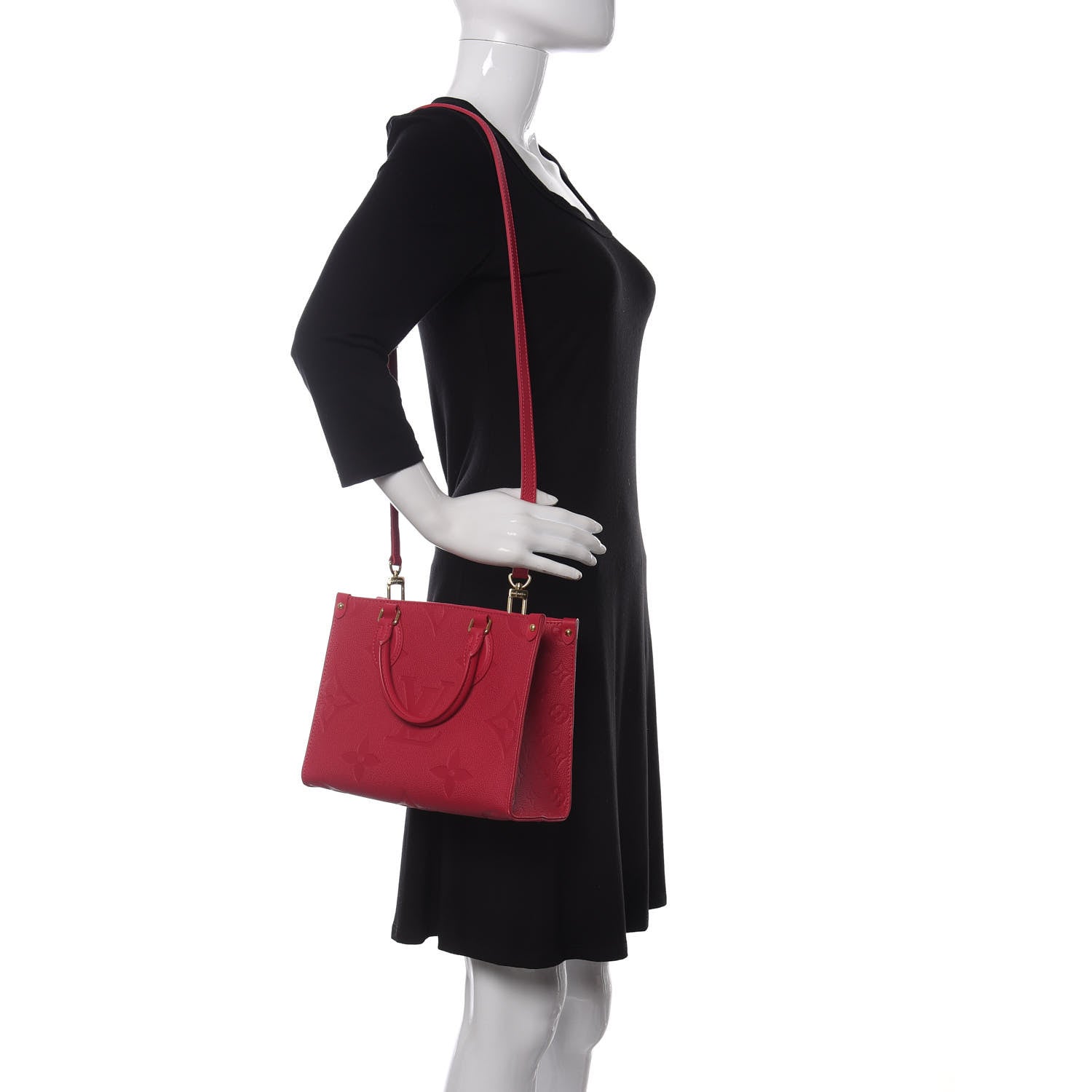 Louis Vuitton Empreinte Monogram Giant Onthego PM Freesia 2 of 9