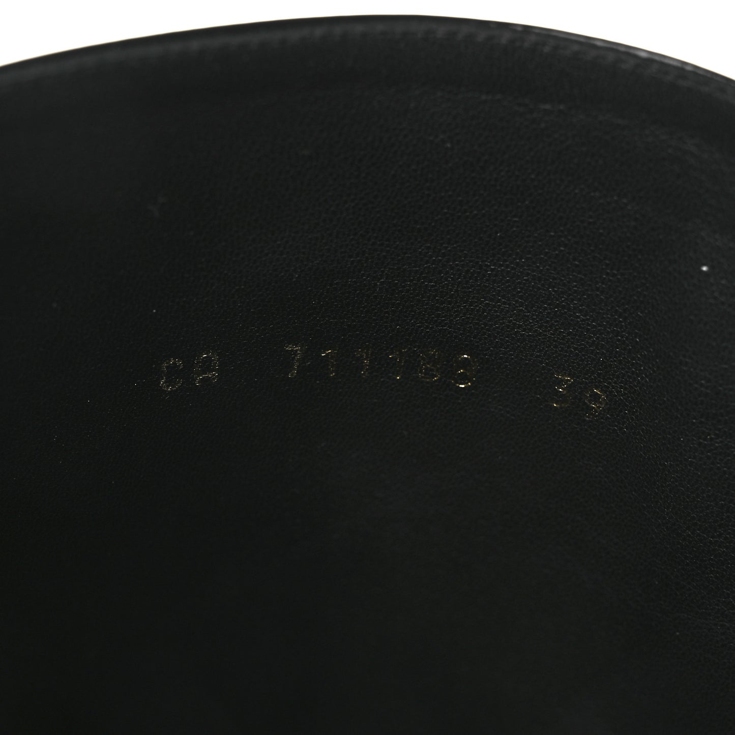 Patent Calfskin Diane 100 Boots 39 Black