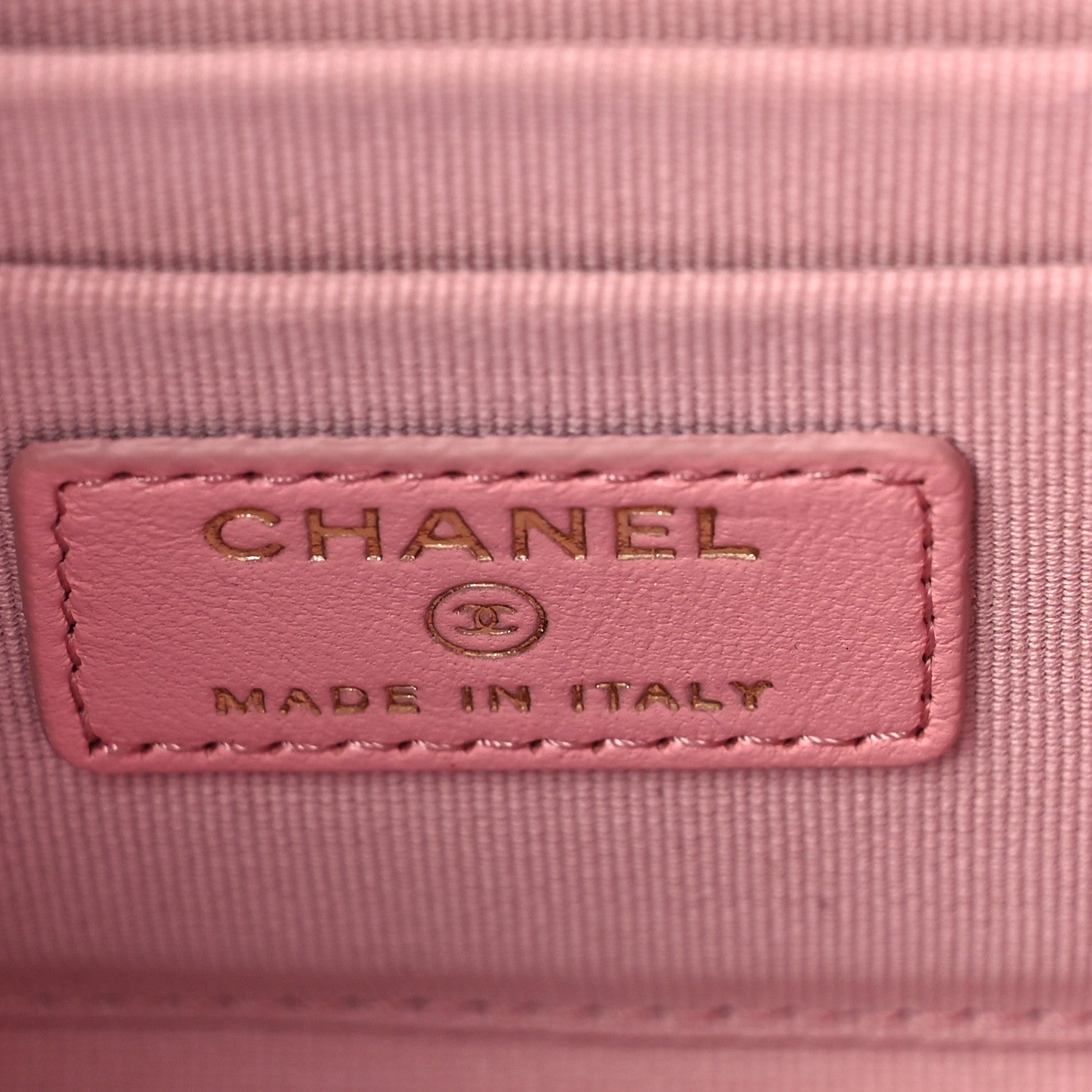 Chanel Lambskin Quilted Mini Trendy CC Clutch With Chain Pink 9 of 20