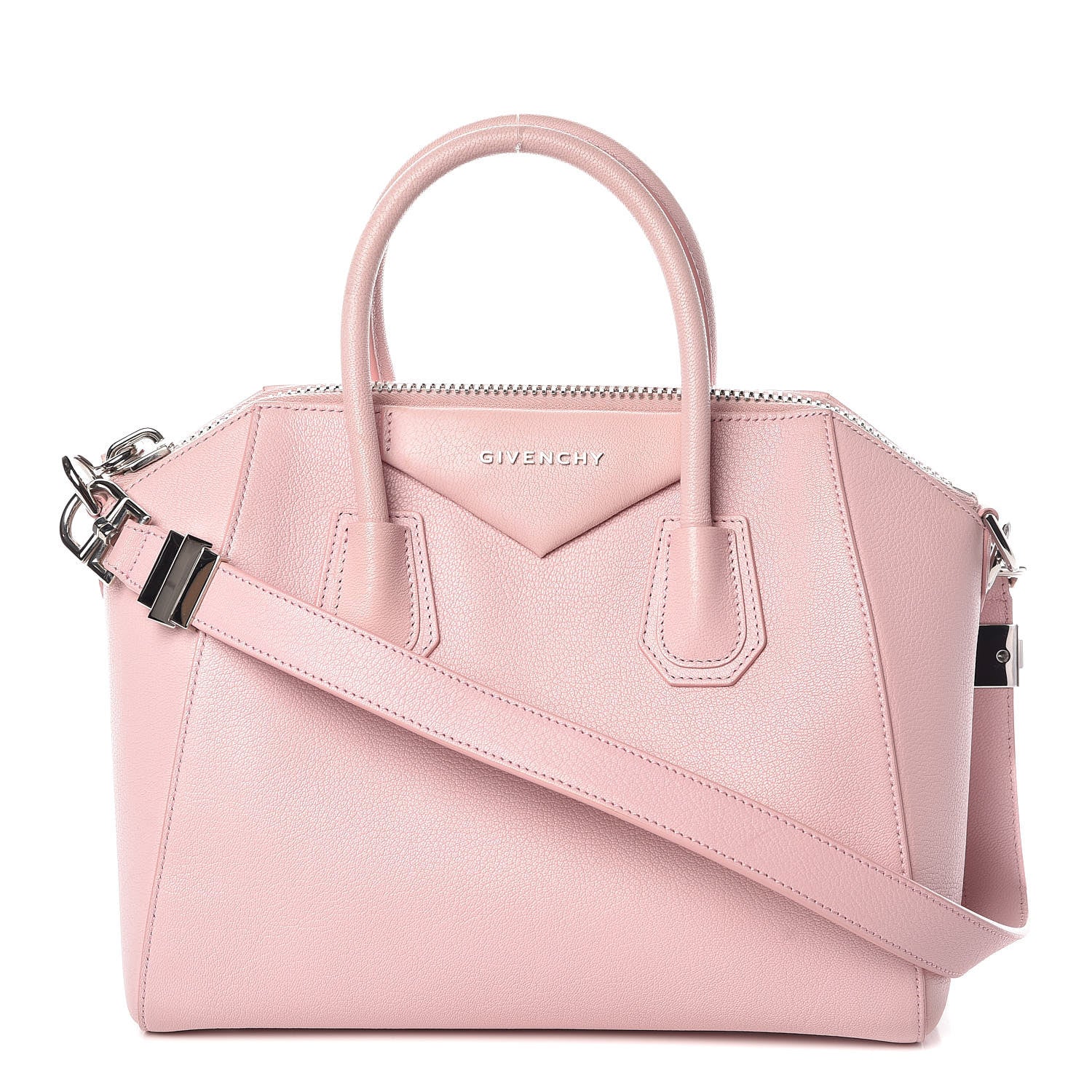 Givenchy Sugar Goatskin Small Antigona Pale Pink 1 of 12