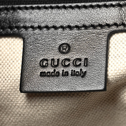 Gucci Calfskin GG Tennis Embossed Backpack Black 6 of 10