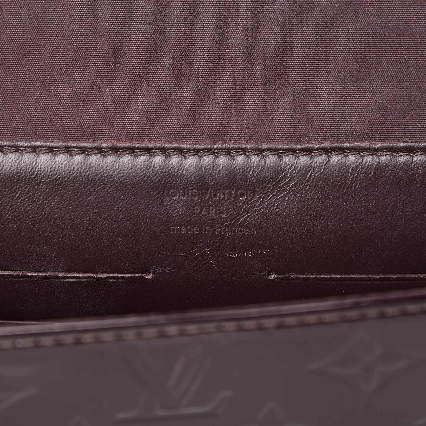 Vernis Ana Clutch Amarante