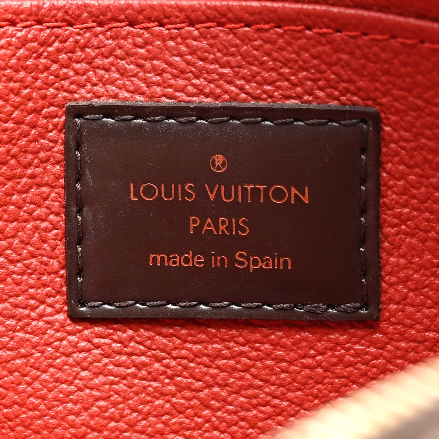 Damier Ebene Cosmetic Pouch