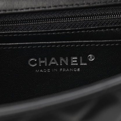 Chanel Lambskin Quilted Mini Rectangular Flap So Black 6 of 9