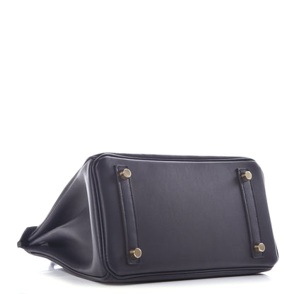 Hermes Swift Birkin 25 Bleu Indigo 4 of 12