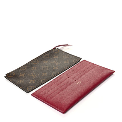 Louis Vuitton Monogram Pochette Felicie Chain Wallet Fuchsia 7 of 8