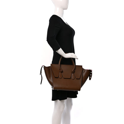 Celine Palmelato Calfskin Mini Tie Knot Tote Camel 2 of 17