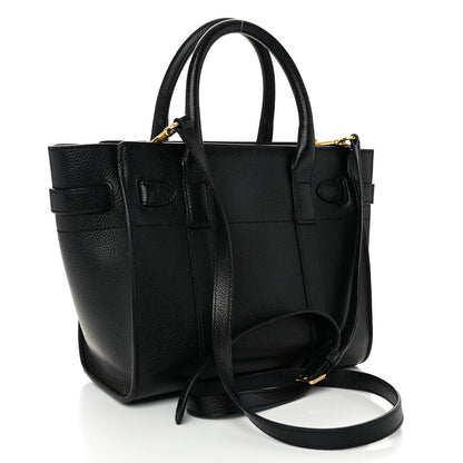Mulberry Classic Grain Small Bayswater Zip Tote Black 3 of 9