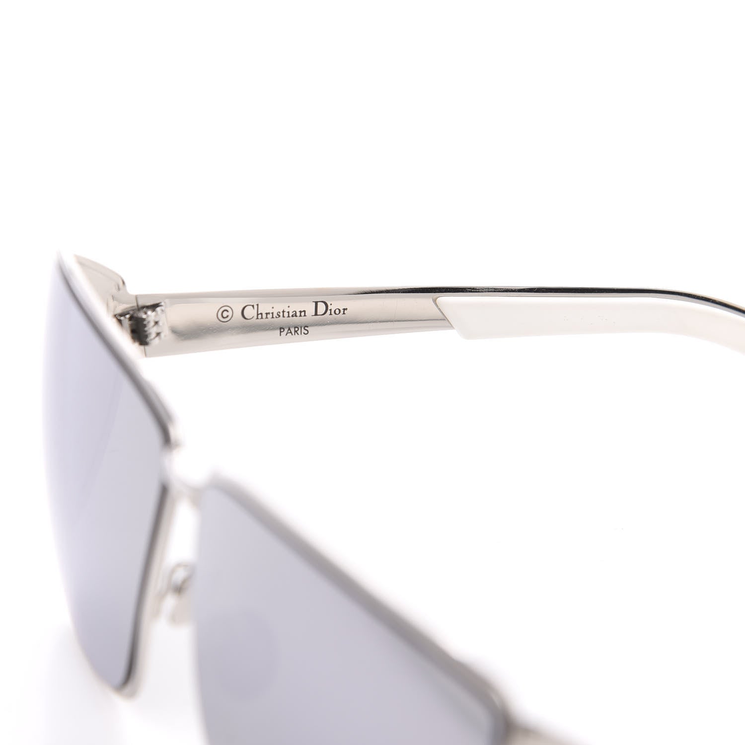 Christian Dior Metal Mirrored Futurist Sunglasses Silver 5 of 7