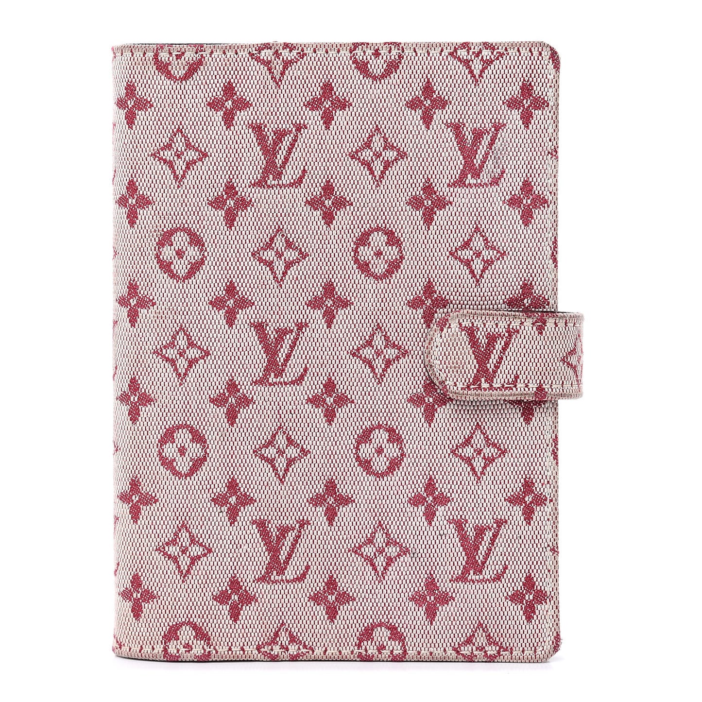Mini Lin Small Ring Agenda Cover Cherry