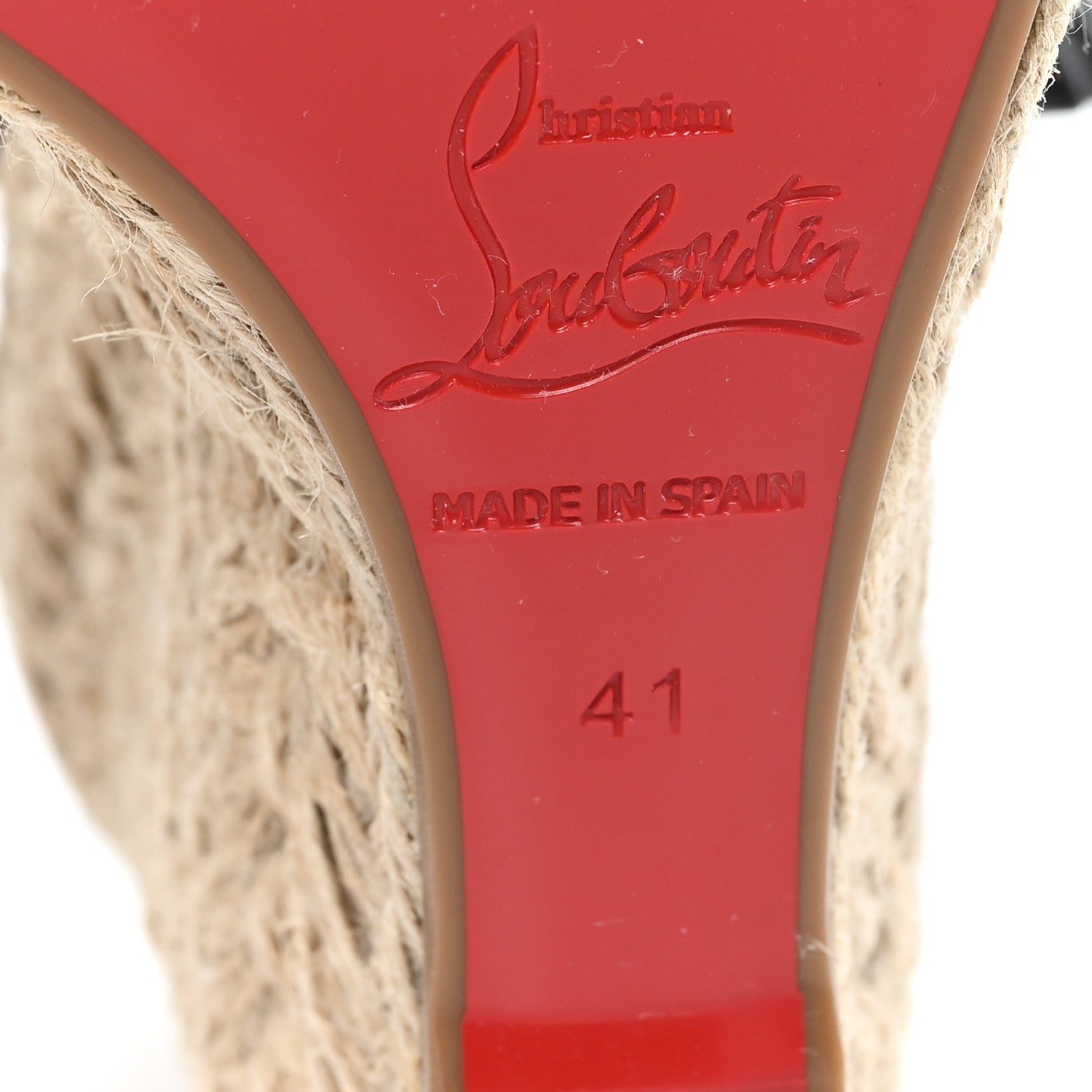 Christian Louboutin Patent Mafaldina 120 Wedge Sandals 41 Black 7 of 8