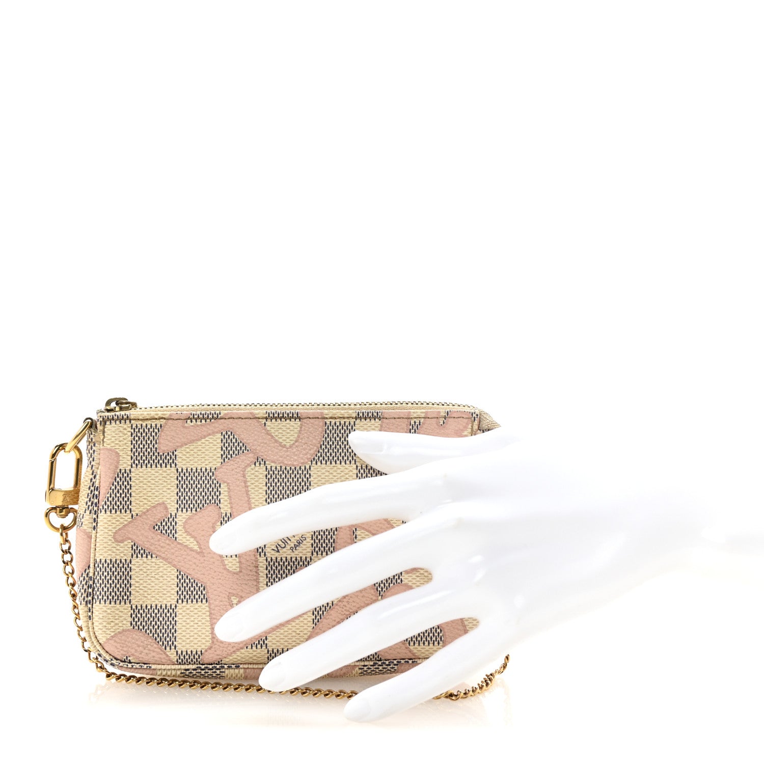 Louis Vuitton Damier Azur Tahitienne Mini Pochette Accessories 2 of 6