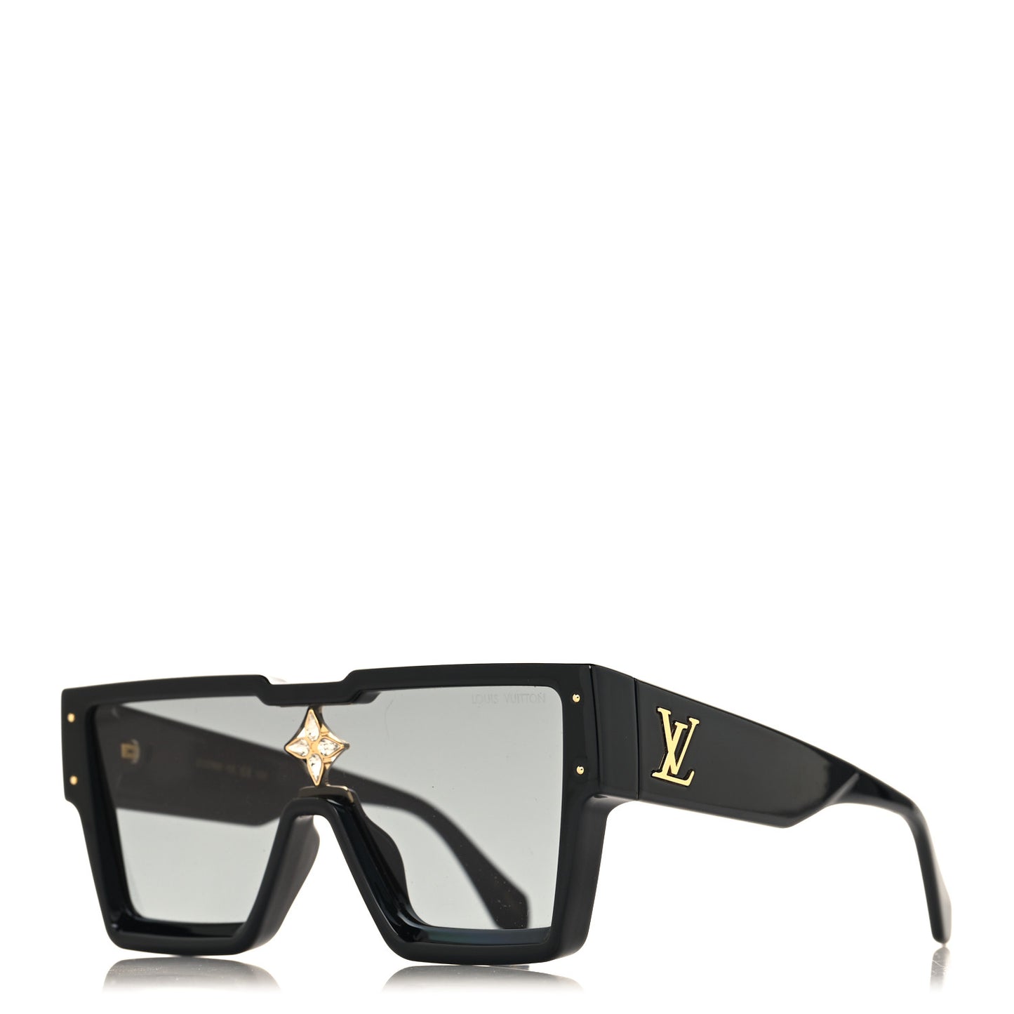 Acetate Swarovski Crystal Cyclone Sunglasses Z1578W Black