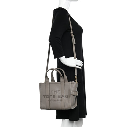 Marc Jacobs Grained Calfskin Small The Tote Bag Cement 2 of 11