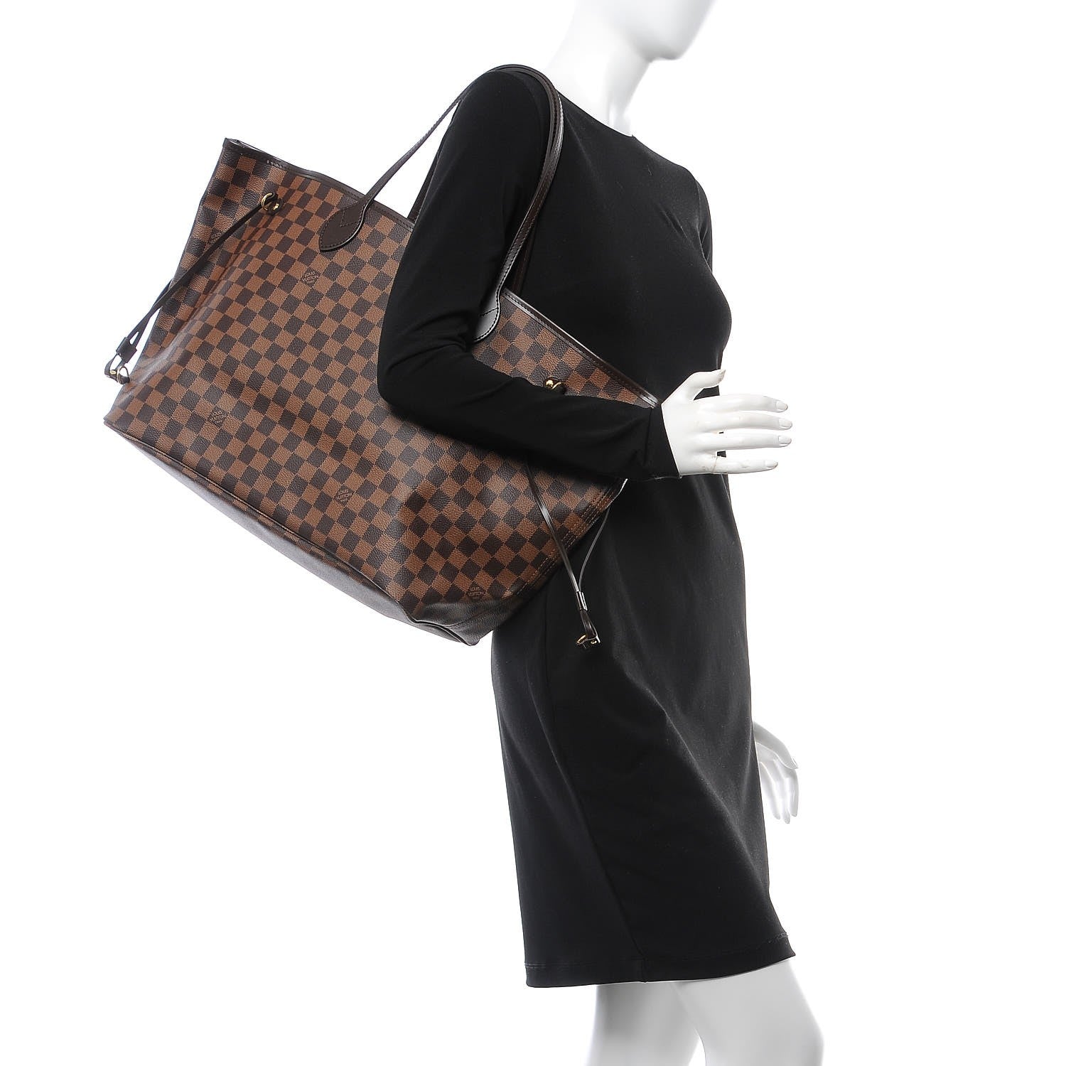 Louis Vuitton Damier Ebene Neo Neverfull GM 2 of 8