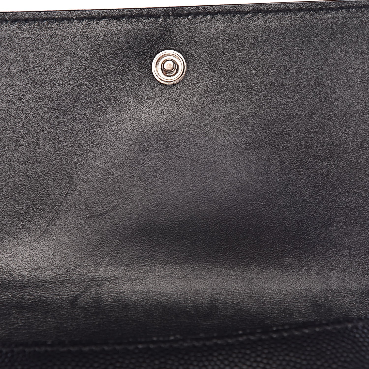 Saint Laurent Grain De Poudre Business Card Case Black 11 of 12