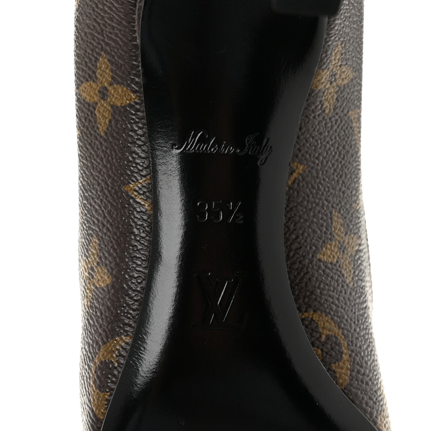 Louis Vuitton Reverse Monogram Cherie Pumps 35.5 8 of 9