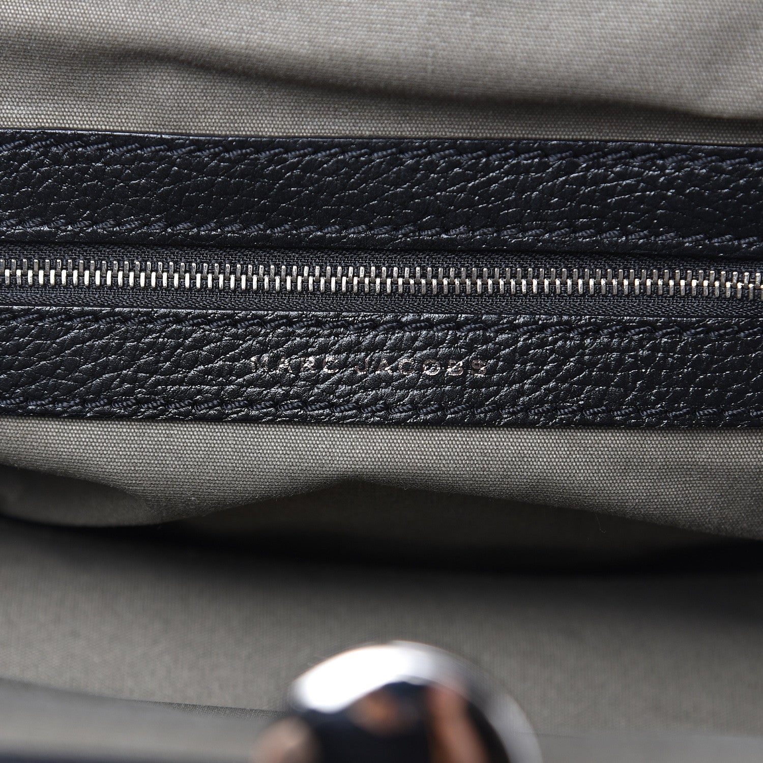 Marc Jacobs Patent Calfskin Quilted Stam Black 6 of 12
